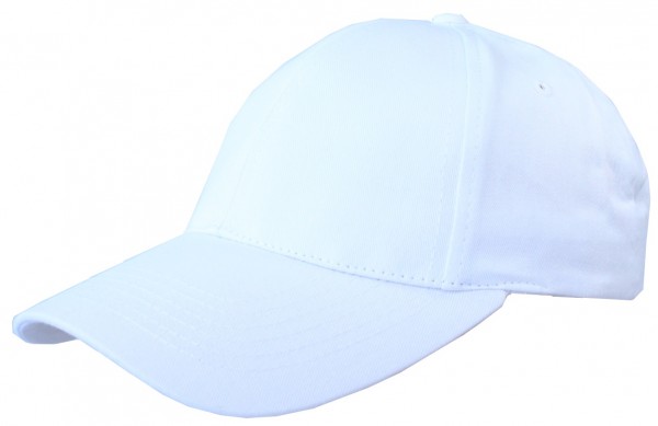 Baseballcap, uni weiß
